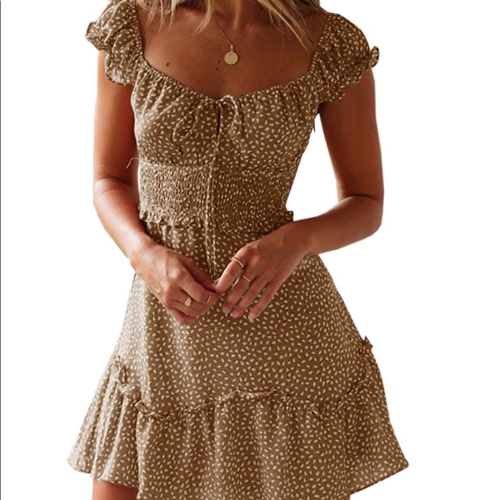 Peasant top dress